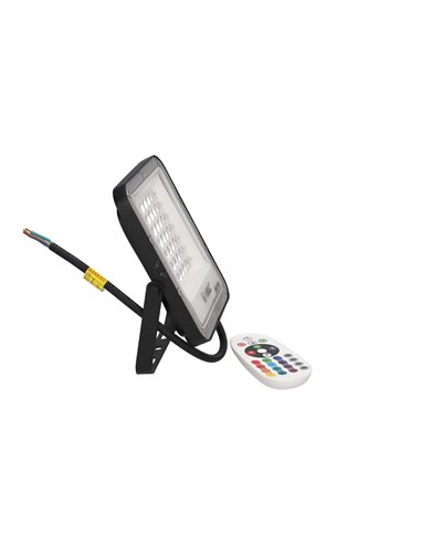 Kintore Aluminum LED floodlight 30W RGBW RGB IP65 Grey