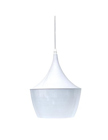 Serie Gombe Pendant lamp 240mm white and bronze