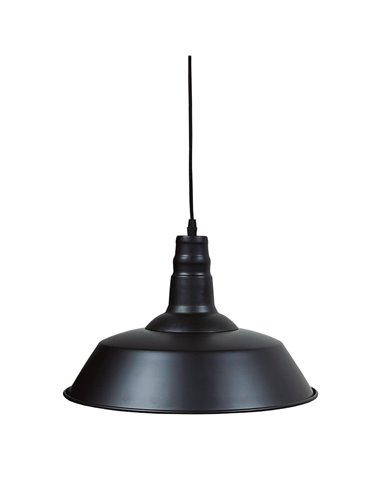 Lámpara de techo colgante serie "Kayes" E27 incluye tornillos y tacos de expansión (40W máximo 230V) IP20 Ø36cm fabricada en hie