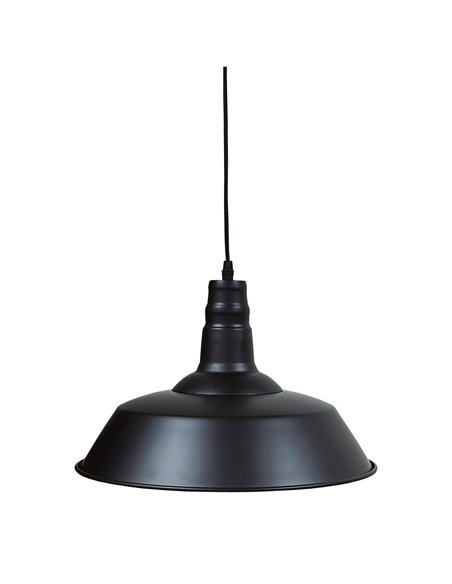 Lámpara de techo colgante serie "Kayes" E27 incluye tornillos y tacos de expansión (40W máximo 230V) IP20 Ø36cm fabricada en hie