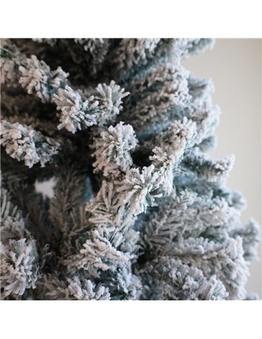 Lemper Flocked artificial Christmas tree 1,8M 720 tips