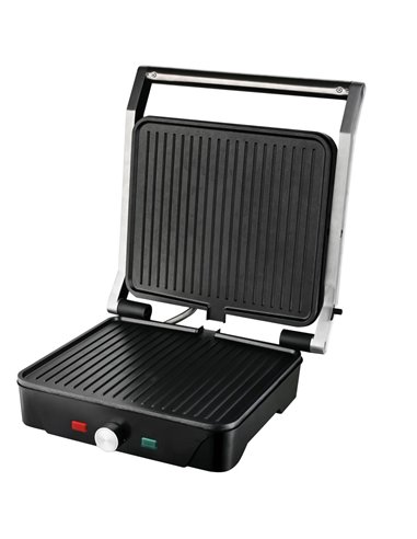 Sandwichera grill para 4 sandwiches "Dosari" con cable de 85cm fácil de usar y limpiar con base antideslizante (2000W 230V) IP20