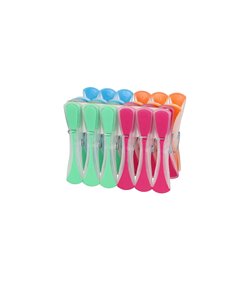 Pinzas para ropa 83mm fabricadas en polipropileno y goma en varios colores