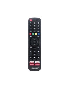 HOLMIOS Mando universal para Hisense Smart TV (2xLR03/AAA no incluidas) color negro