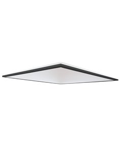 Panel LED empotrable "Ubari" (40W 4200K 4650lm) IP20 595x595x30mm fabricado en poliestireno y aluminio color negro