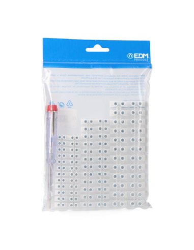 Kit para bricolaje eléctrico de destornillador + regletas de conexión
