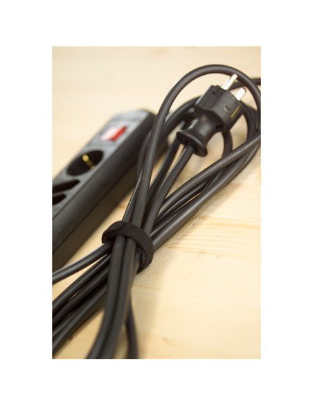 VELCRO® Cinta “One-Wrap” 20mm x 25m para sujeción de cableado y canalizaciones color negro