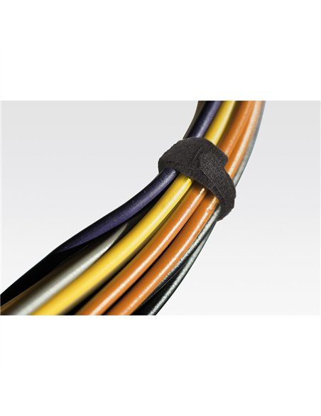 VELCRO® Brida “One-Wrap” 20x200mm color negro (Pack de 25 unidades)