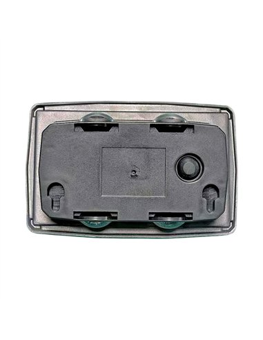 Aplique solar LED recargable con 4 LEDs y sensor crepuscular y de movimiento (4W 3000K 200lm) IP65 color negro (incluye kit de m