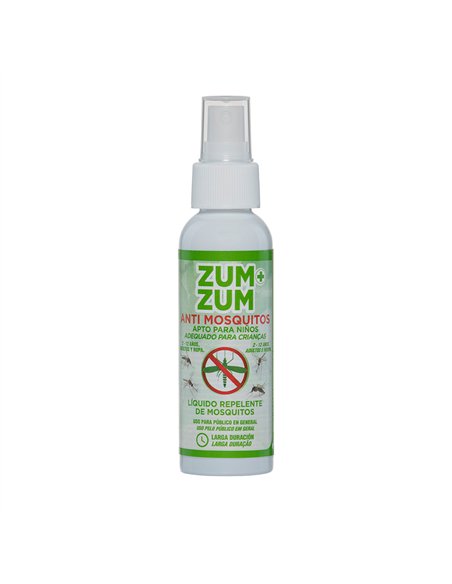 ZUM Spray repelente de mosquitos personal sin manchas (100ml)