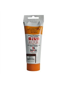 BAKAR Masilla reparadora para madera en medio acuoso “Ziur Aqua” color sapely fácil de lijar y secado rápido (150g)