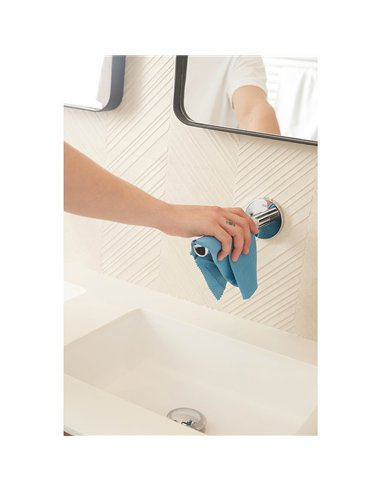 ECOLIMPIA Bayeta especial de microfibra para baños color azul (50x40cm)