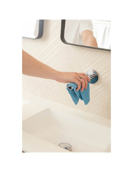 ECOLIMPIA Bayeta especial de microfibra para baños color azul (50x40cm)