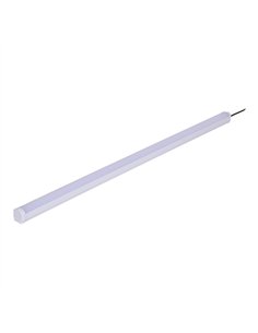 Regleta electrónica LED (36W 4000K 3820lm) IP65 120x4,6x5,1cm color blanco y opal