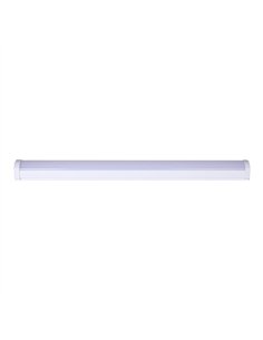 Regleta electrónica LED (18W 6400K 1820lm) IP65 60x4,6x5,1cm color blanco y opal 2