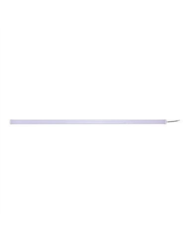 Regleta electrónica LED (48W 6400K 5160lm) IP65 150x4,6x5,1cm color blanco y opal