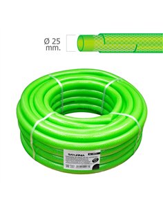 Manguera Latflex Reforzado Ø 25 mm. -  1" Rollo 25 Metros  Manguera Jardin, Manguera Riego, Manguera Reforzada,