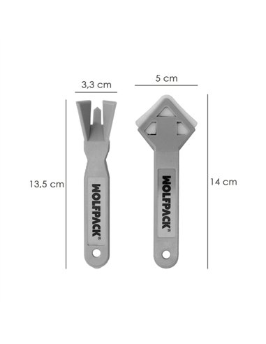 Set Aplicador Rascador Silicona
