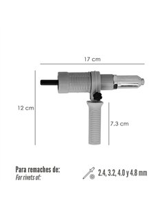 Kit Remachadora Para Taladro 2