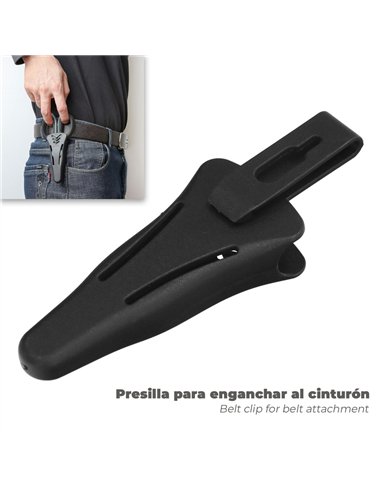 Funda Tijera Electricista Mango TPR Plus