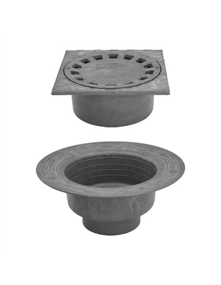 Caldereta Sifonica Pvc 200x200 / 90-110 Mm