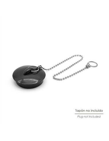 Cadenilla Lavabo 25 cm. (Sin Tapón)