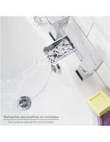 Cadenilla Lavabo 25 cm. (Sin Tapón)
