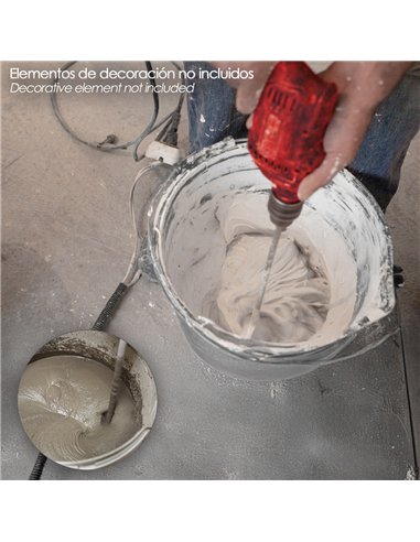 Mezclador Cola Recambio M14 140x600 mm.