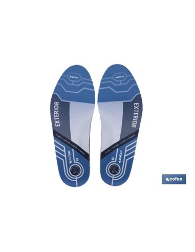 Plantillas de protección para pisada supinadora (pisada exterior) | Tallas desde la 35 hasta la 48