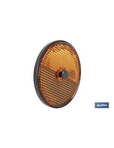 Catadióptricos redondos con tornillo para fijar en vehículos | 3 Colores y 2 tamaños diferentes