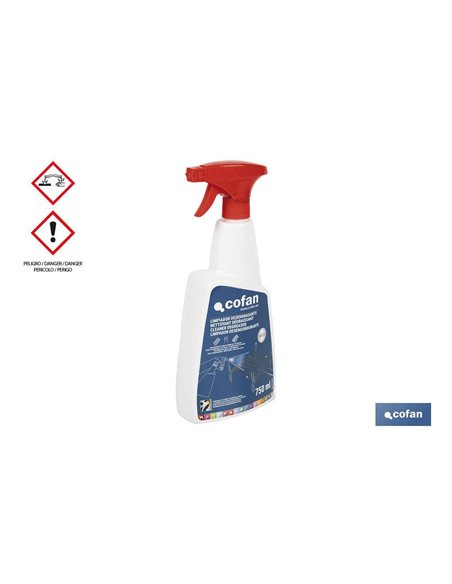 Limpiador desengrasante para barbacoas | Ideal para grills, parrillas y planchas | Capacidad: 750 ml