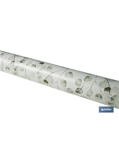 Hule con diseño moderno de hojas de eucalipto | Materiales: PVC y polipropileno | Fácil de limpiar | Disponible en diferentes me