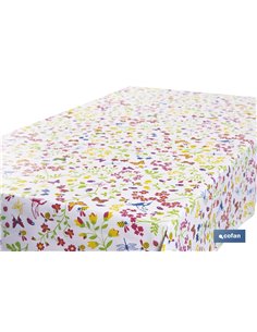 Rollo de hule de mariposas | Impermeable | Protección y estilo para la mesa
