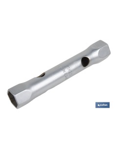 Llave de tubo DIN 896 B | Material: acero endurecido | Doble boca hexagonal | Disponible en diferentes medidas 2