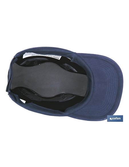 Gorra de Seguridad | Fabricada en ABS | Protección antigolpes