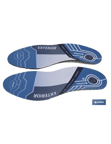 Plantillas de protección para pisada supinadora (pisada exterior) | Tallas desde la 35 hasta la 48