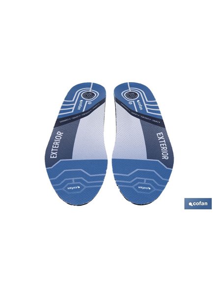 Plantillas de protección para pisada supinadora (pisada exterior) | Tallas desde la 35 hasta la 48