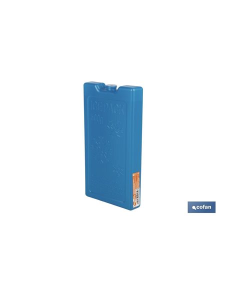 Acumulador de frío para nevera portátil de 500 ml en color azul | Conserva alimentos frescos