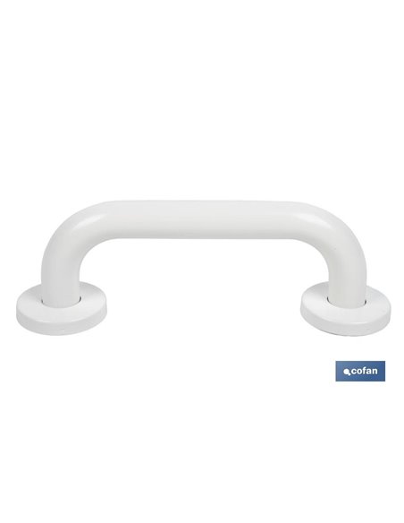 Barra de Apoyo Recta | Color: Blanco | Material: Acero Pintado | Diferentes Medidas