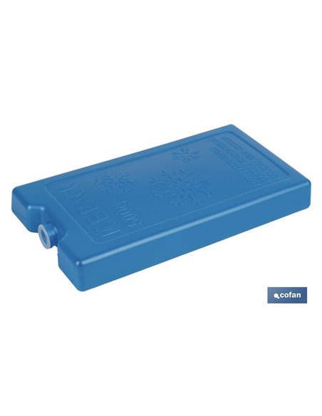 Acumulador de frío para nevera portátil de 500 ml en color azul | Conserva alimentos frescos