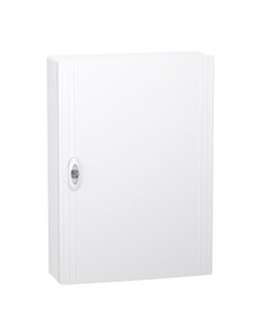 Tableau électrique en saillie PRISMASET XS 18 modules 3 rangées blanc

