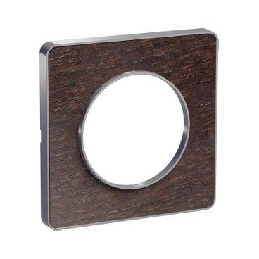 Quadro 1 elemento wengé Odace Touch SCHNEIDER S530802P