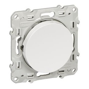 Conmutador Odace Blanco SCHNEIDER S520203