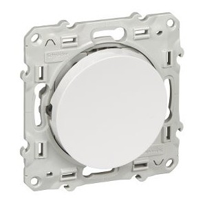 Pulsador Odace Blanco SCHNEIDER S520206