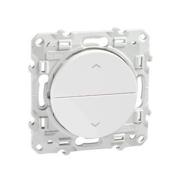Pulsador de persianas Odace Blanco SCHNEIDER S520207