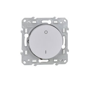 Interruptor bipolar 16A Odace Blanco SCHNEIDER S520262