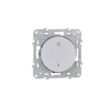 Interruptor bipolar 16A Odace Blanco SCHNEIDER S520262
