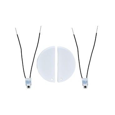 Tecla doble con visor Odace Blanco SCHNEIDER S520298