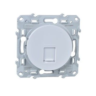 Toma RJ45 Categoria 6 UTP Odace Blanco SCHNEIDER S520475