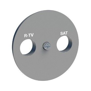 Caratula Toma TV/FM Odace Plata SCHNEIDER S530440